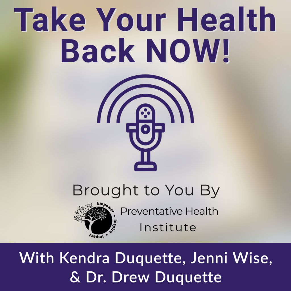 Take Your Health Back Now! Podcast Cover Art